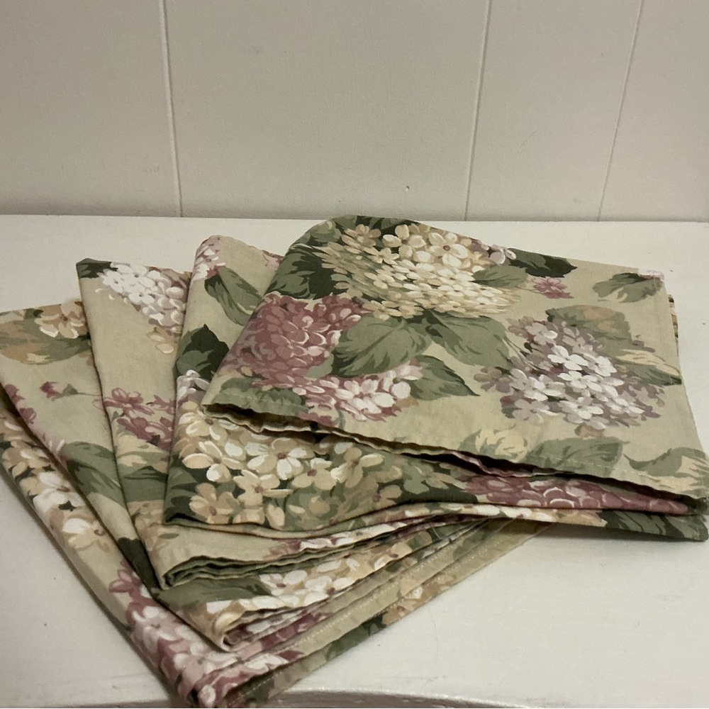 Vintage Shabby Chic Cotton Napkins